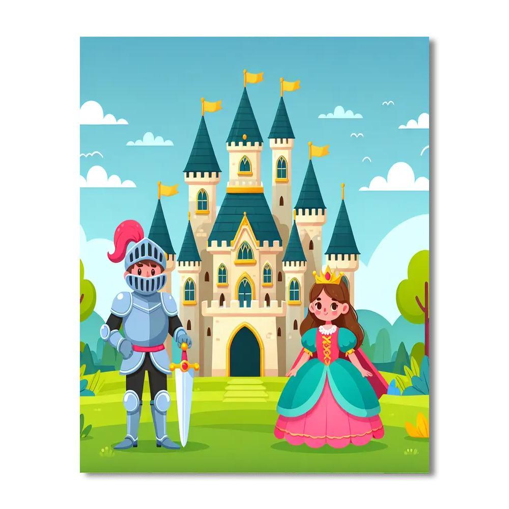 Royal Kingdom Quest Paint By Numbers