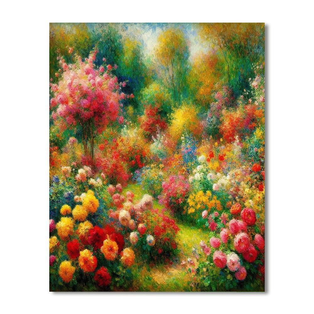 Floral Festival DIY Paint By Numbers