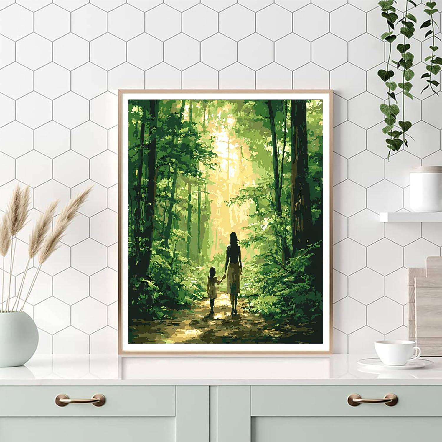 Into The Secret Woods DIY Paint By Numbers