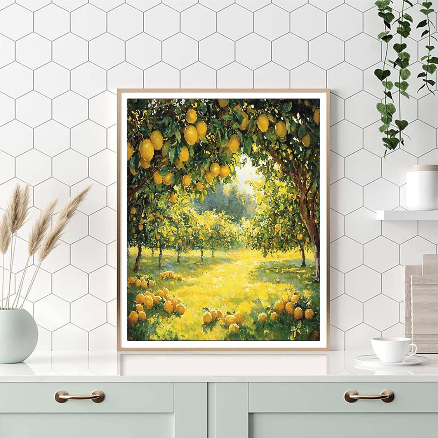 John Singer Sargent Inspired Radiant Summer Orchard  Paint By Numbers Kits