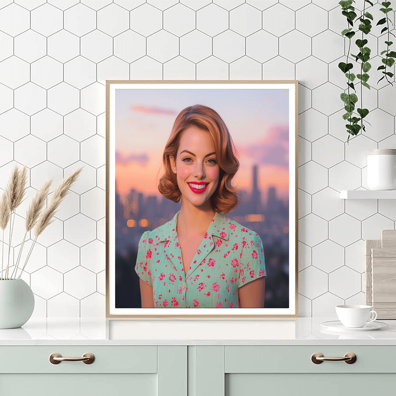 Emma Stone: The Whimsical Spirit Of La La Land Painting Number Kit