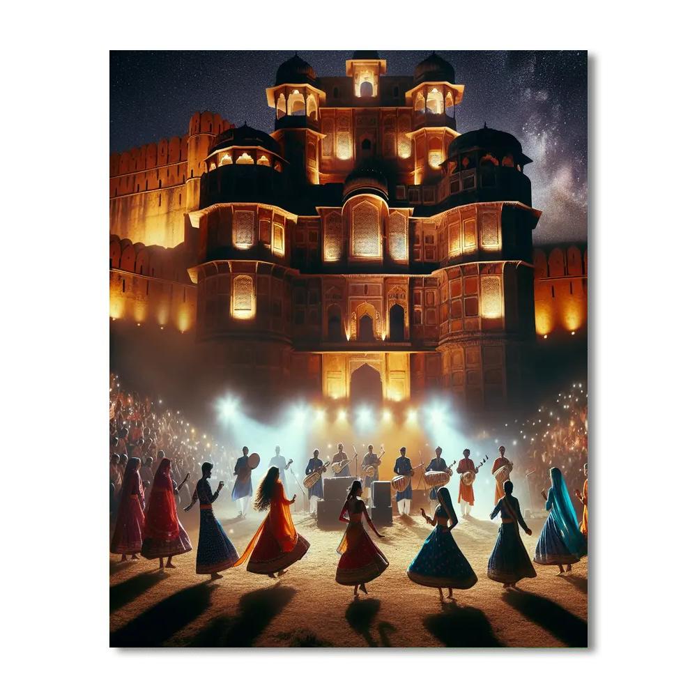 Jodhpur Riff - India Paint By Color