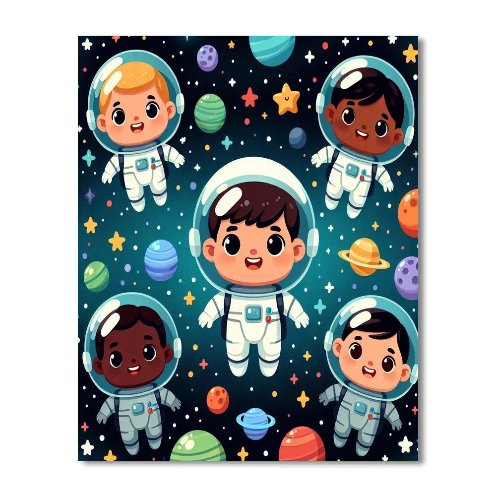 Amazing Space Voyage Paint By Numbers