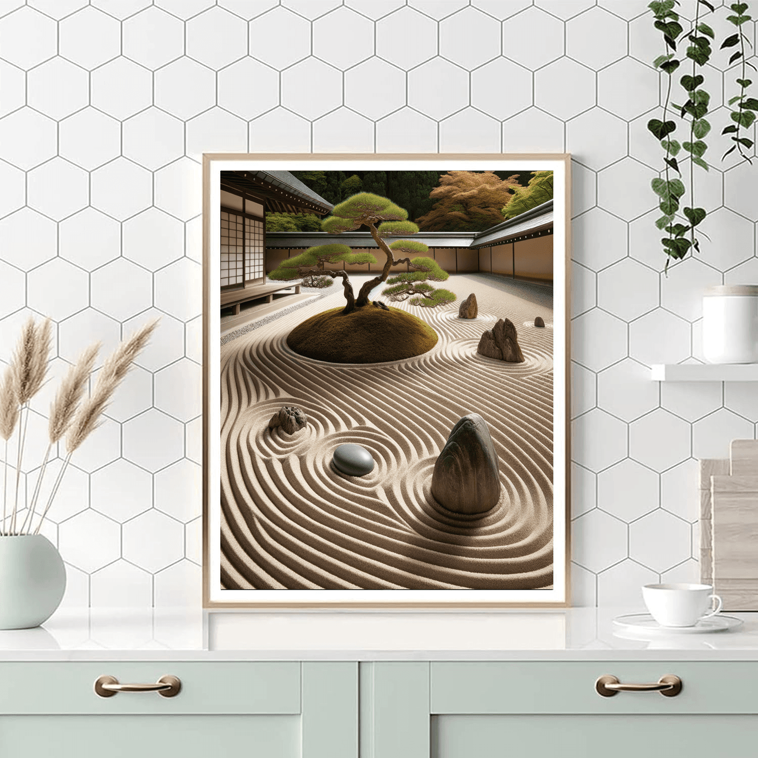 Tranquil Zen Garden - DIY Painting By Numbers Kit