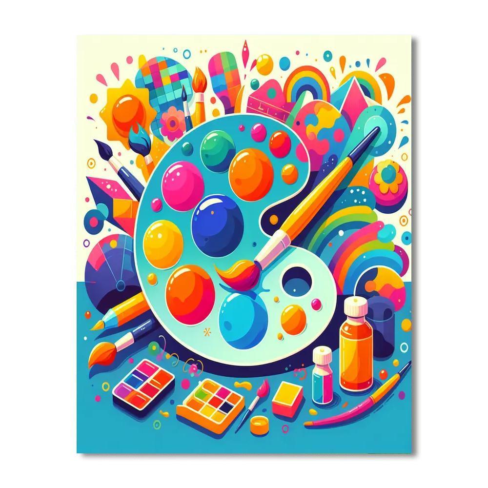 Creative Colors Paint By Numbers Kits