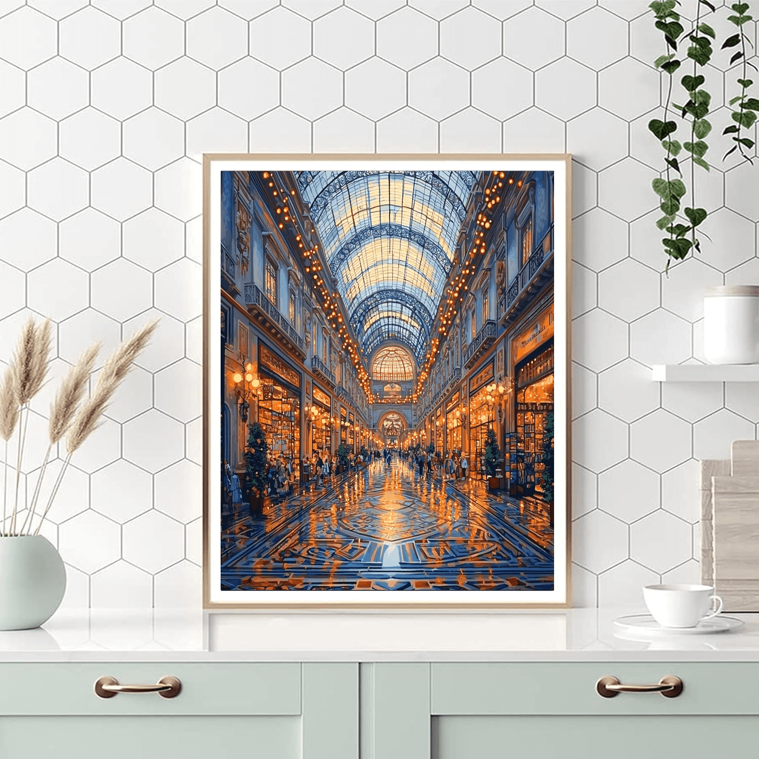 Galleria Vittorio Emanuele Ii Paint By Numbers Kits