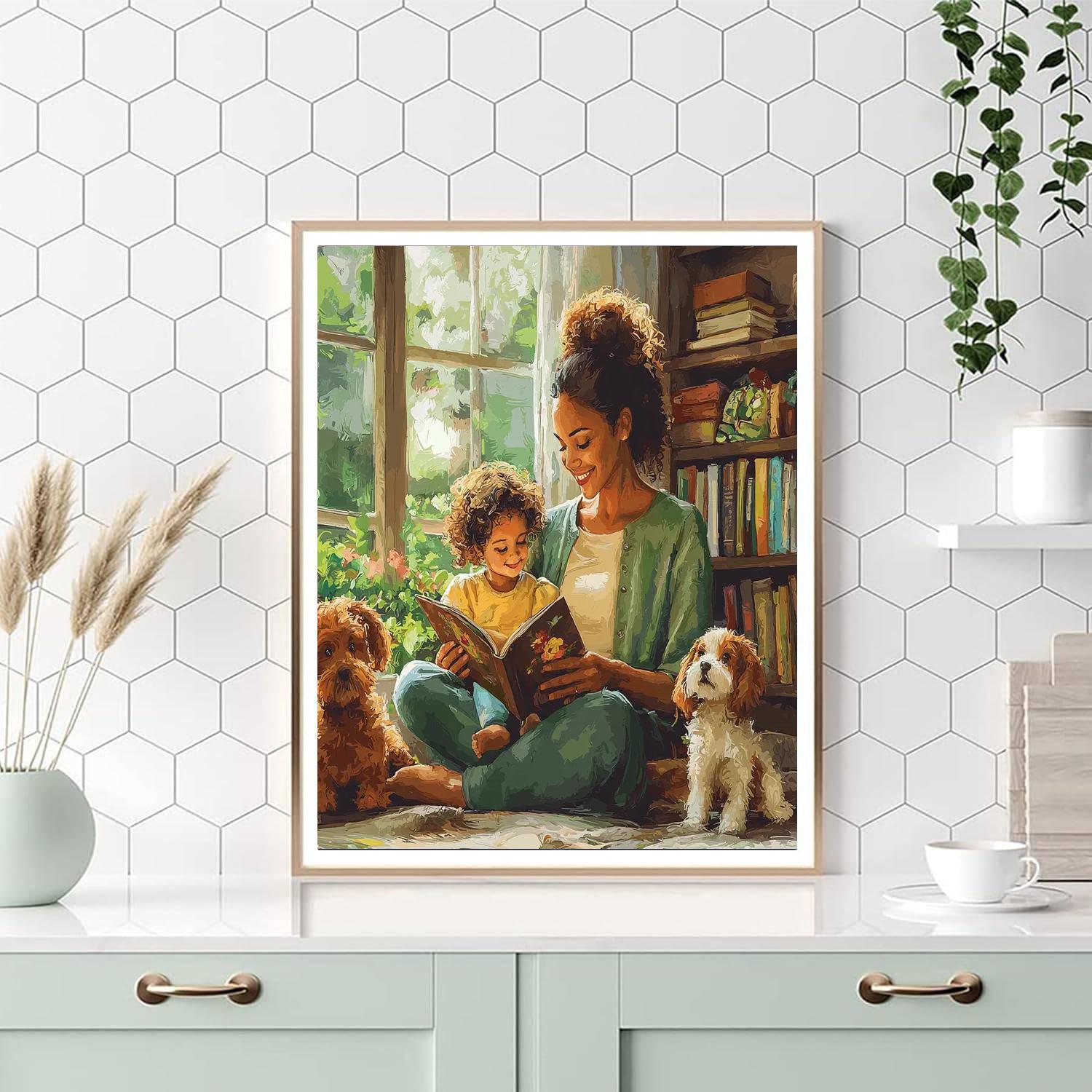 Mom’s Favorite Story Paint By Color