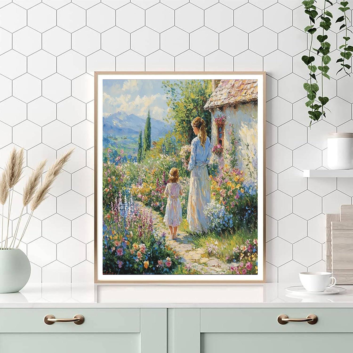 Through A Mother's Eyes Paint By Numbers