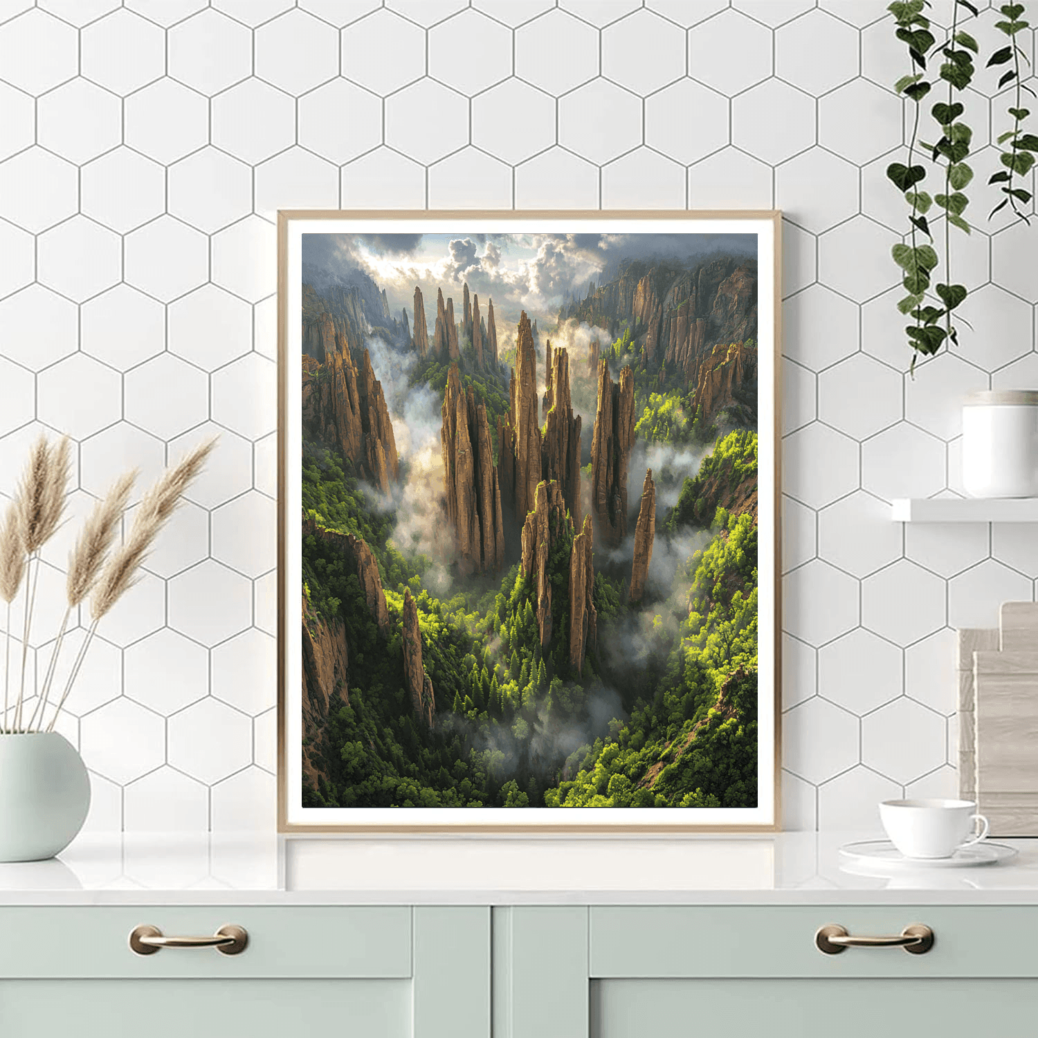 Zhangjiajie National Forest Park - China DIY Paint By Numbers