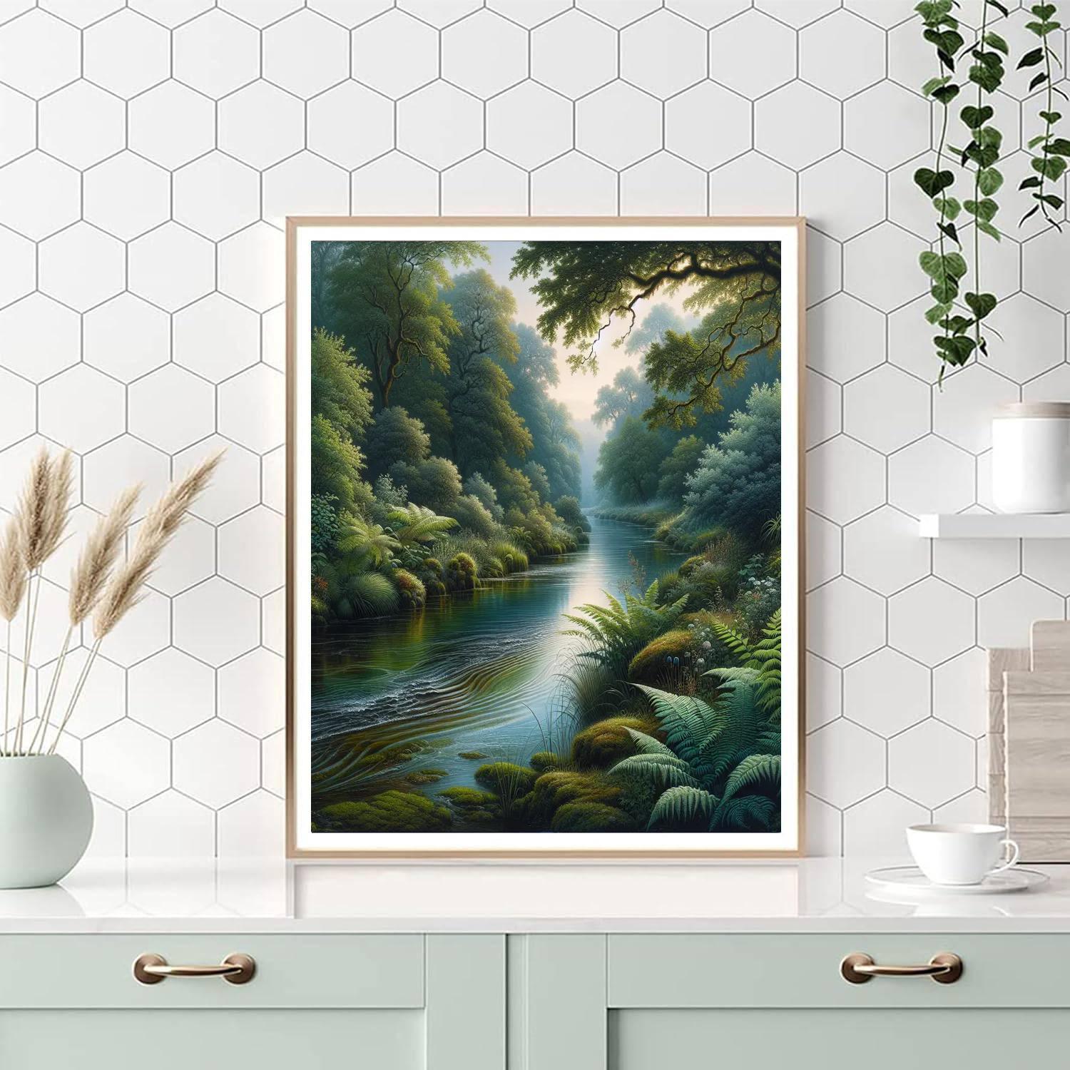 Riverside Harmony Numbered Painting Kits