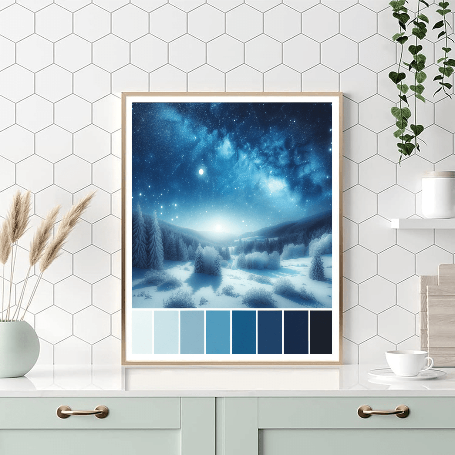 Winter's Night Whisper Numbered Painting Kits