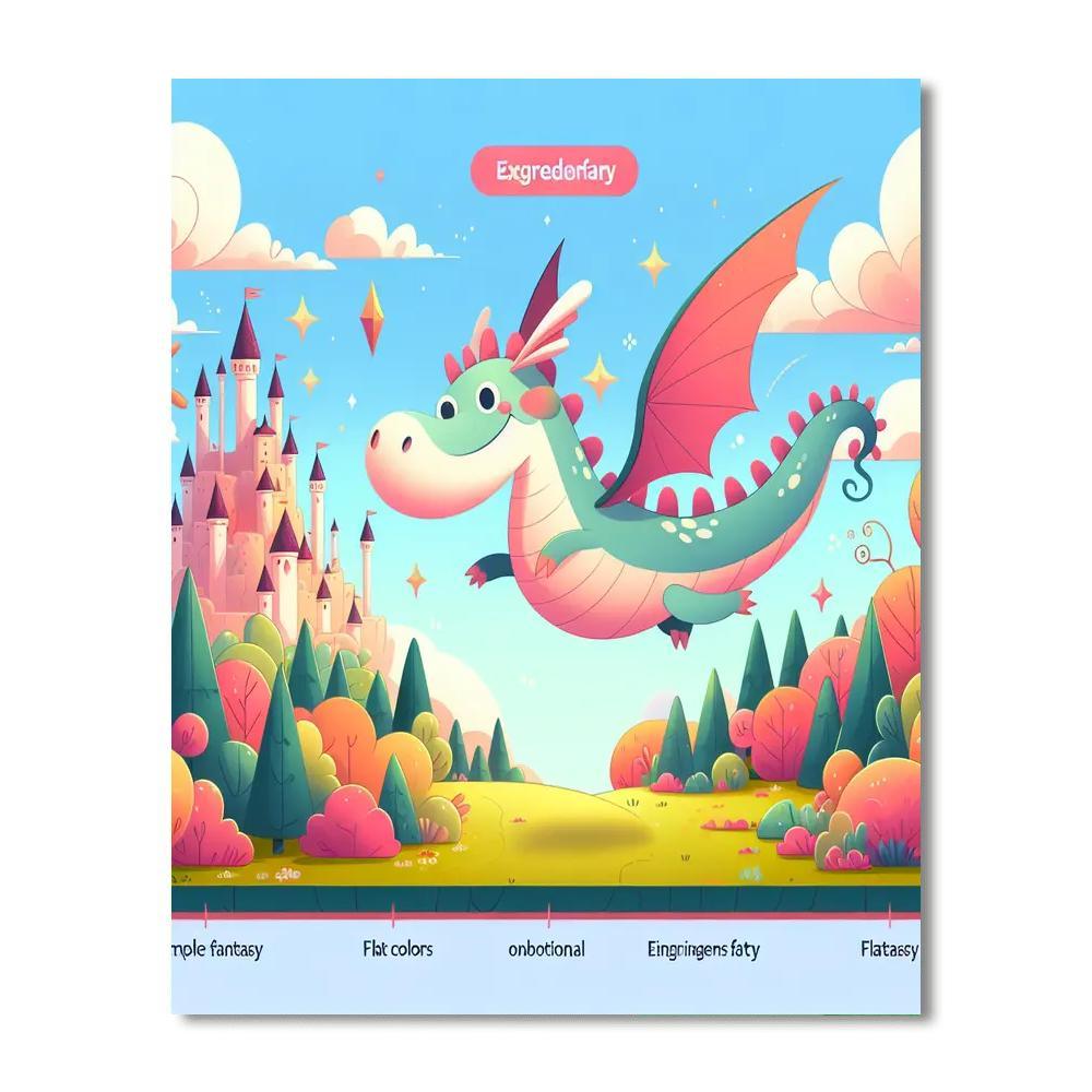 Fantasy Land Journey Numbered Painting Kits