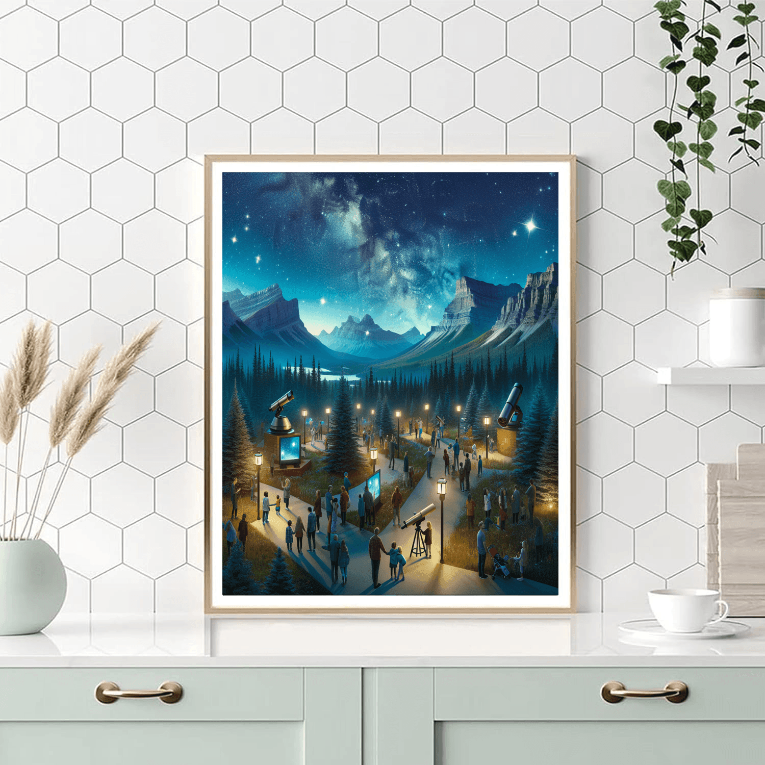 Jasper Dark Sky Festival - Canada Paint By Number