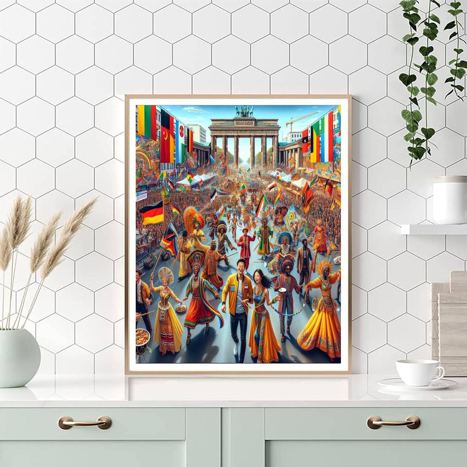 Festival Of Cultures - Germany Paint By Numbers Art
