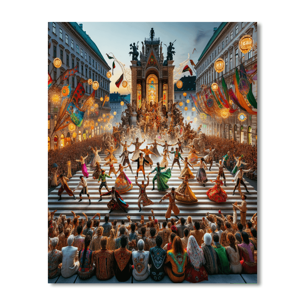 Wiener Festwochen - Vienna Paint By Numbers Kits