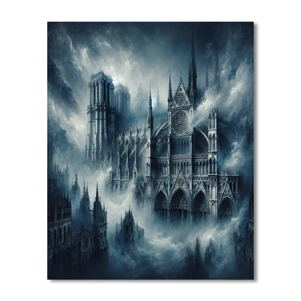 Gothic Mysteries Unveiled Paint By Numbers Art