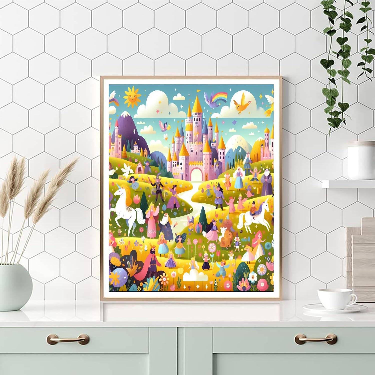 Fantasy Adventures Await Paint By Numbers Kits