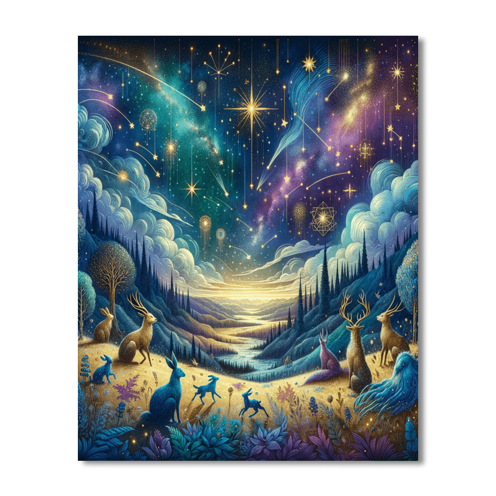 Celestial Fairy Tales Numbered Painting Kits