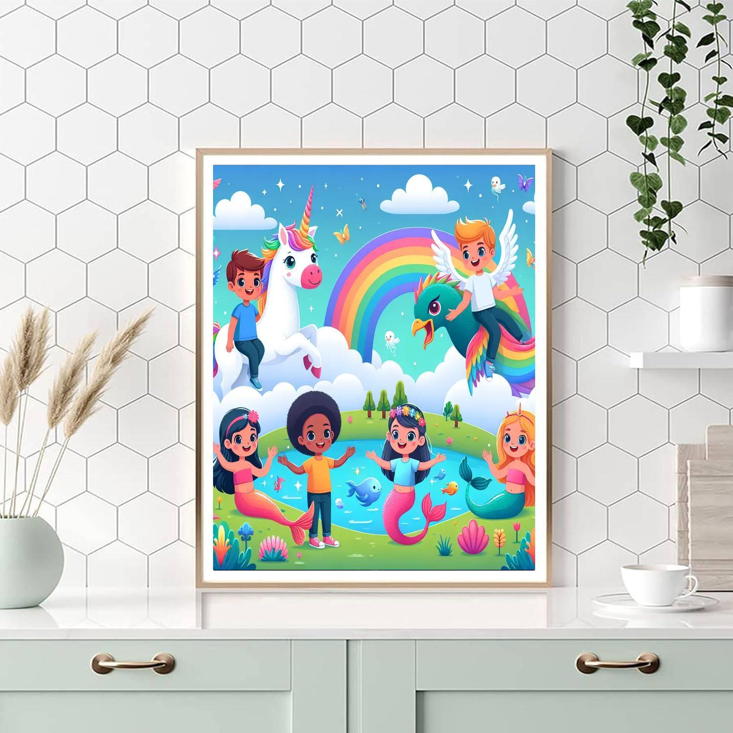 Mythical Creatures Discovery Paint By Color