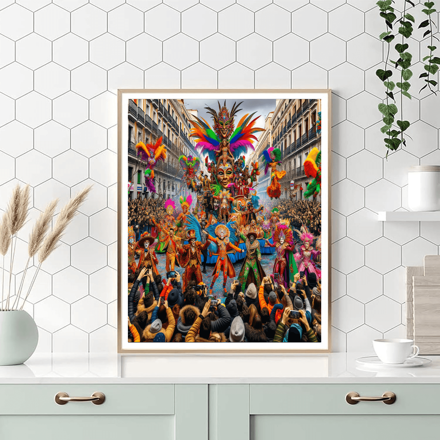 Madrid Carnival Paint By Numbers Kits