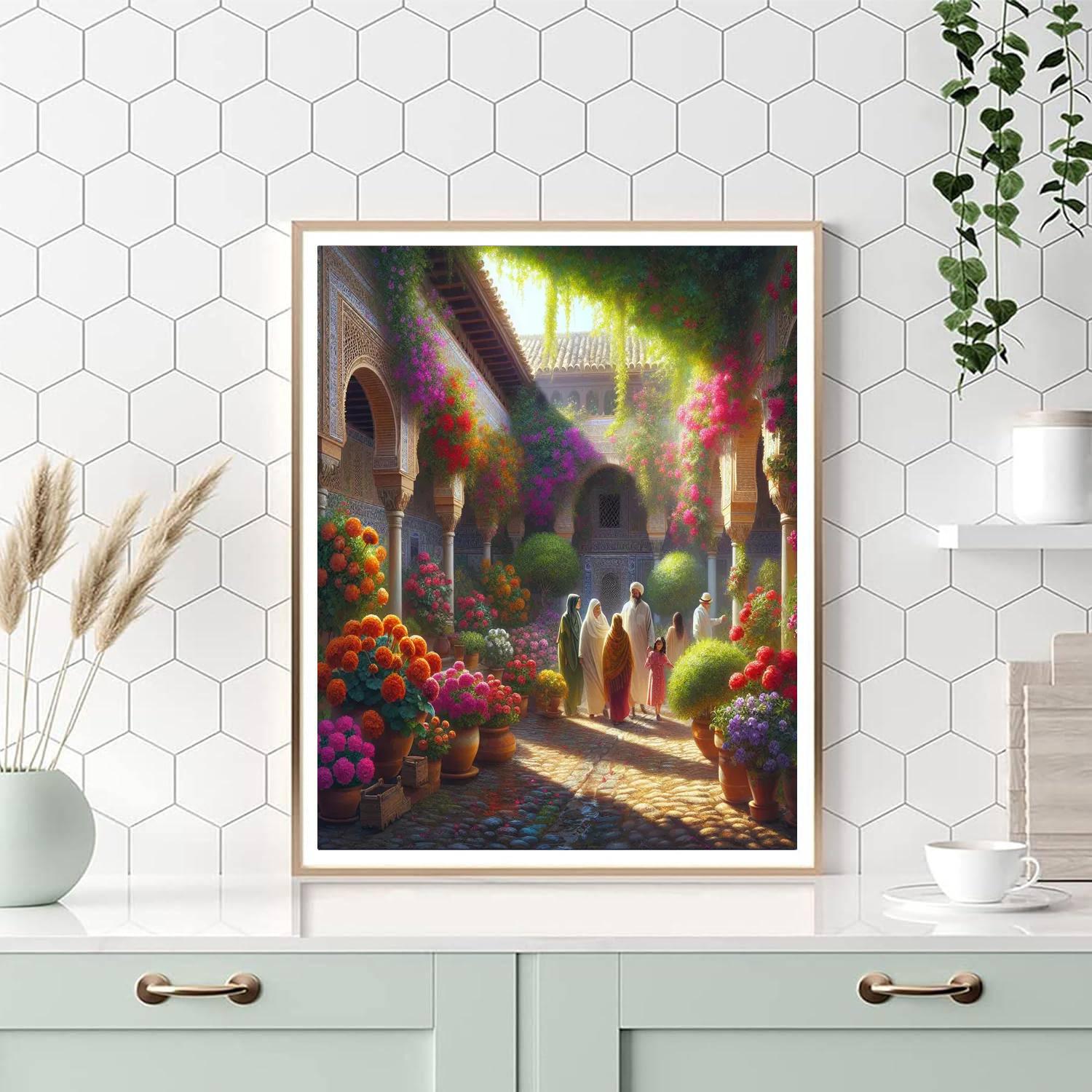 Córdoba Patios Festival - Spain Painting Number Kit