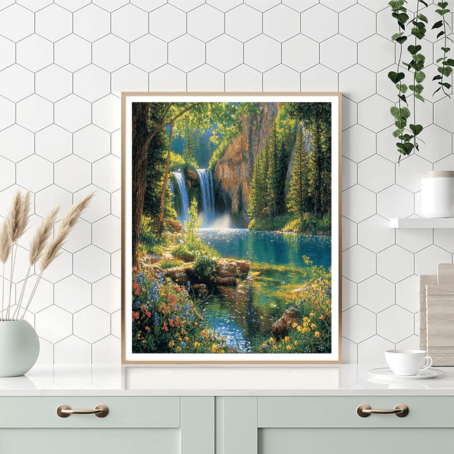 Hanging Lake Paint By Number