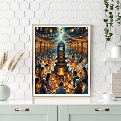 Maha Shivaratri - India DIY Paint By Numbers