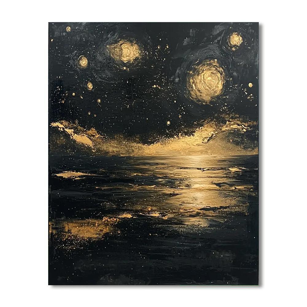 Mark Rothko Inspired Echoes Of The Universe  Painting By Numbers Kit