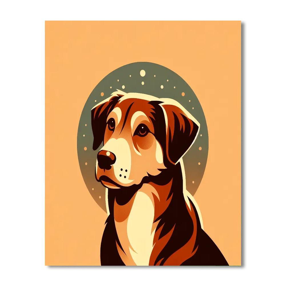 Paws Of Loyalty Paint By Number