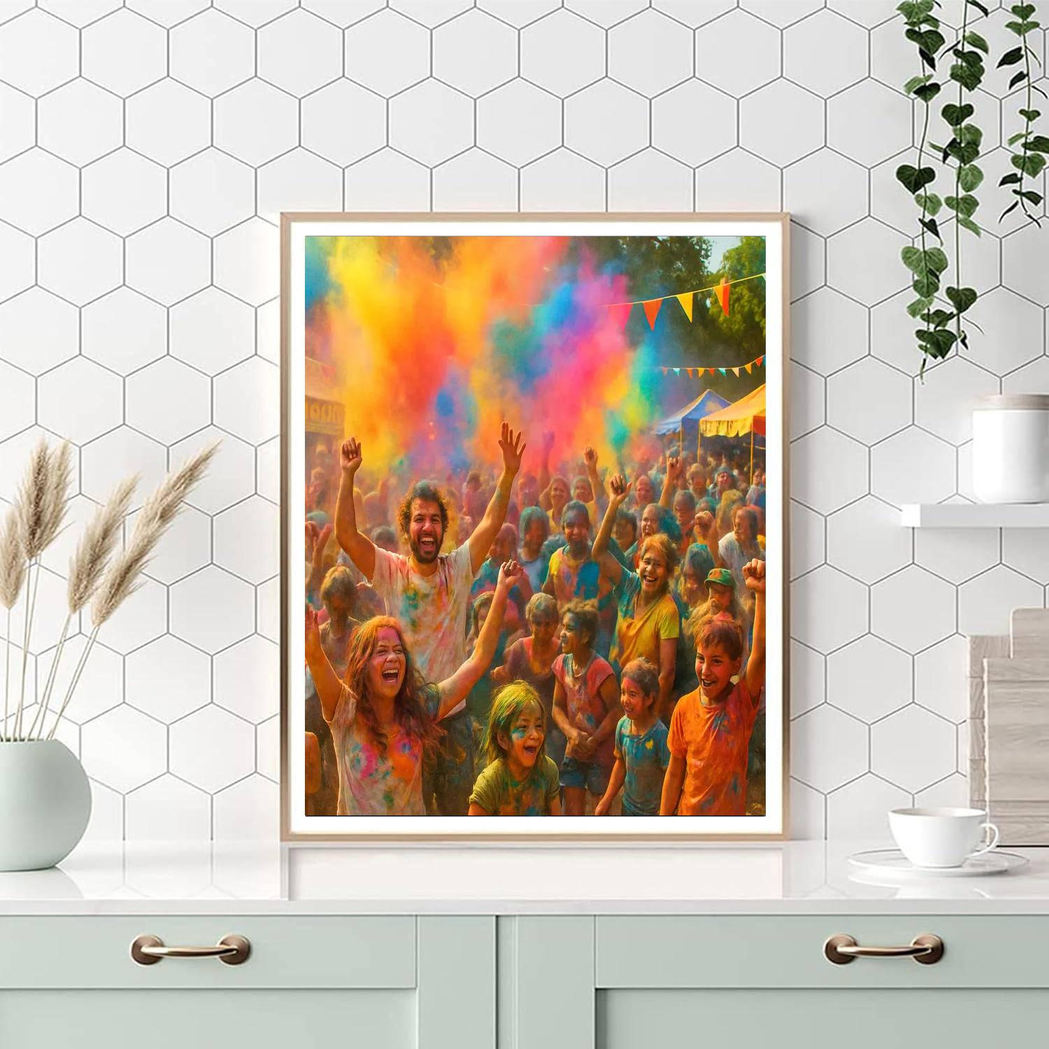 Festival Of Colors - Usa Paint By Numbers Kits