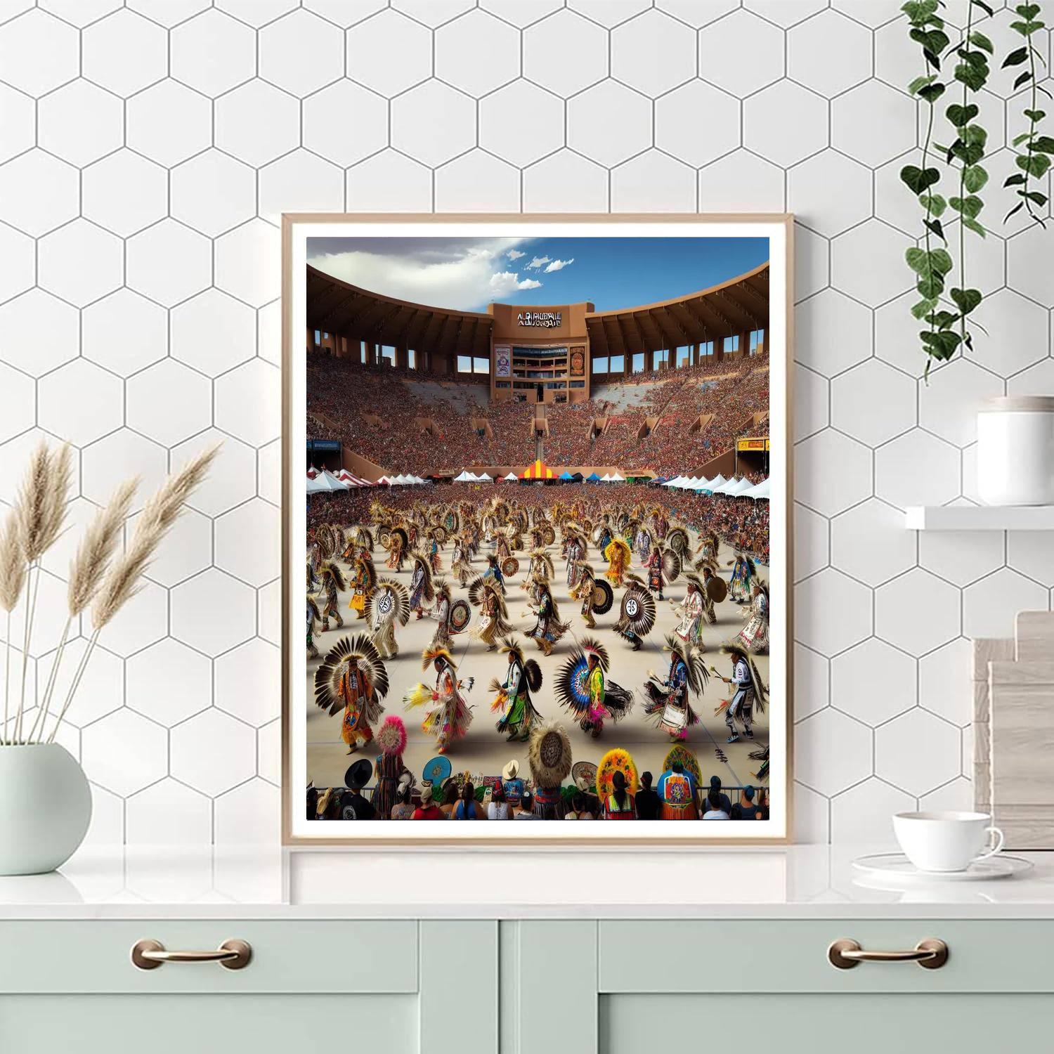 The Gathering Of Nations - United States DIY Paint By Numbers