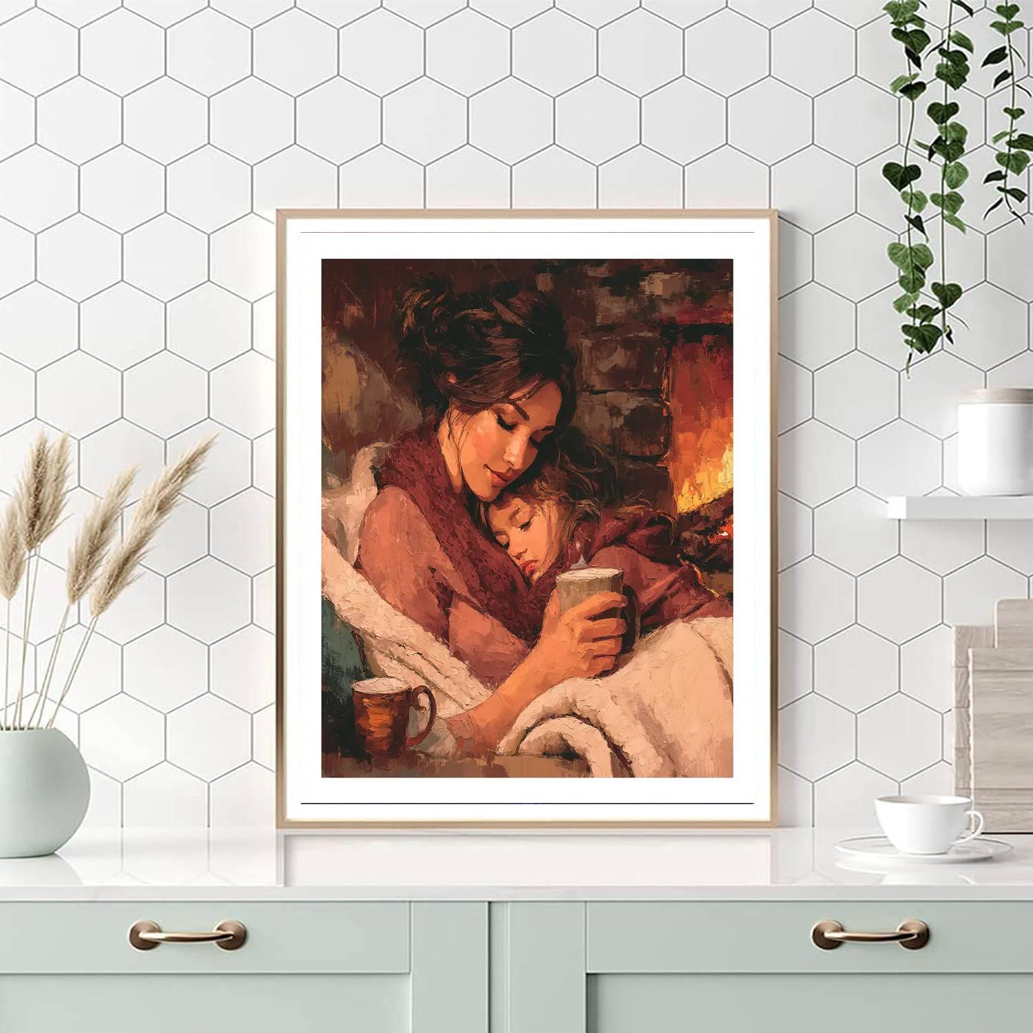 Timeless Moments Of Joy Numbered Painting Kits