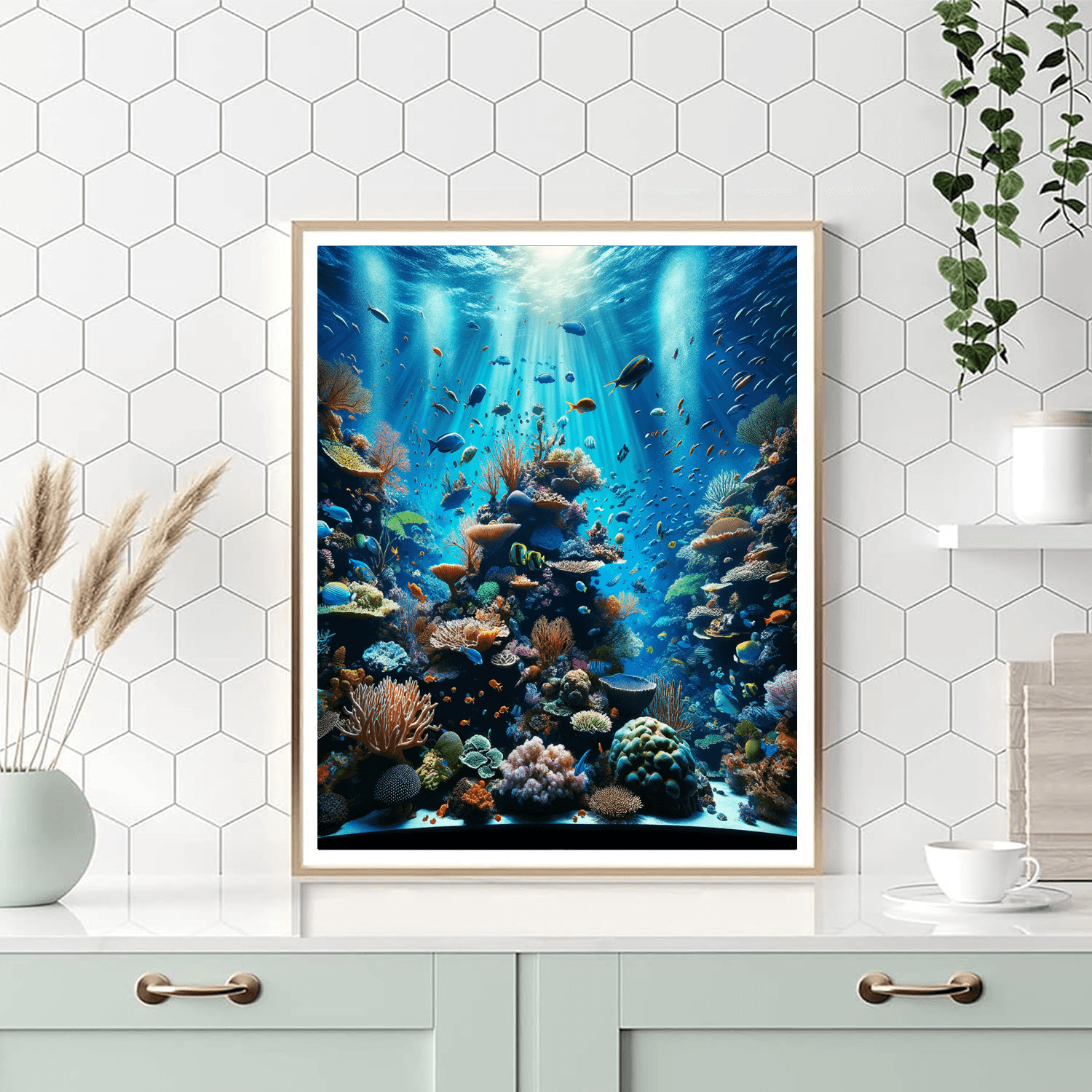 Mystical Undersea World Paint By Number