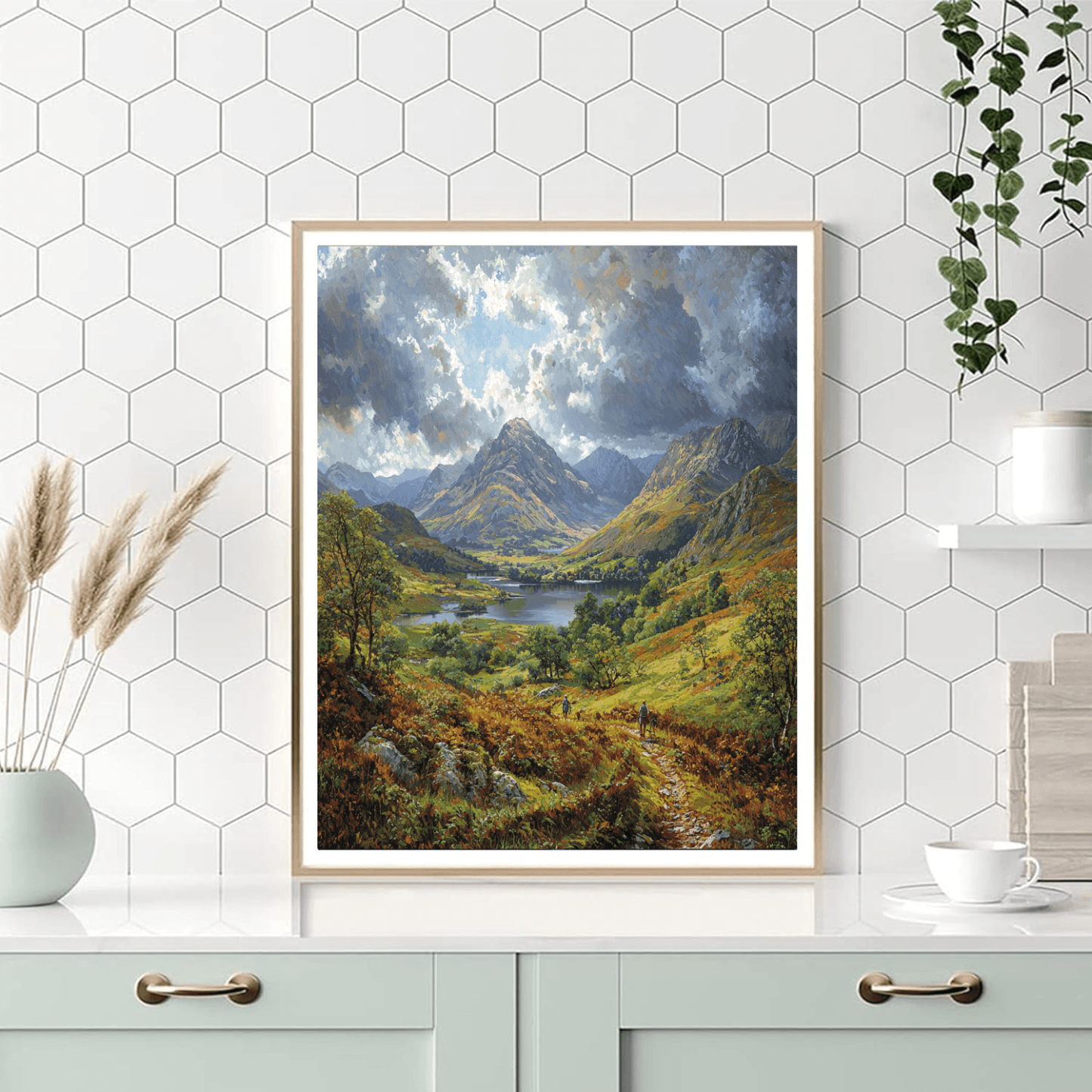 Scotland's Highlands Painting Number Kit