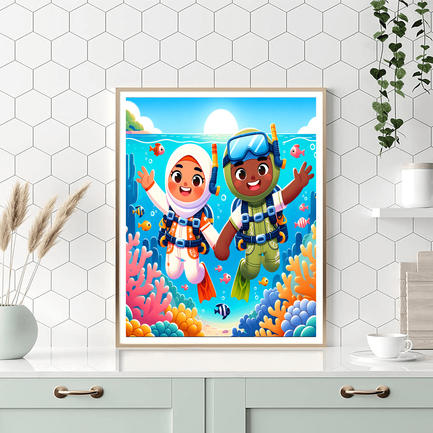 Undersea Explorers Paint By Color