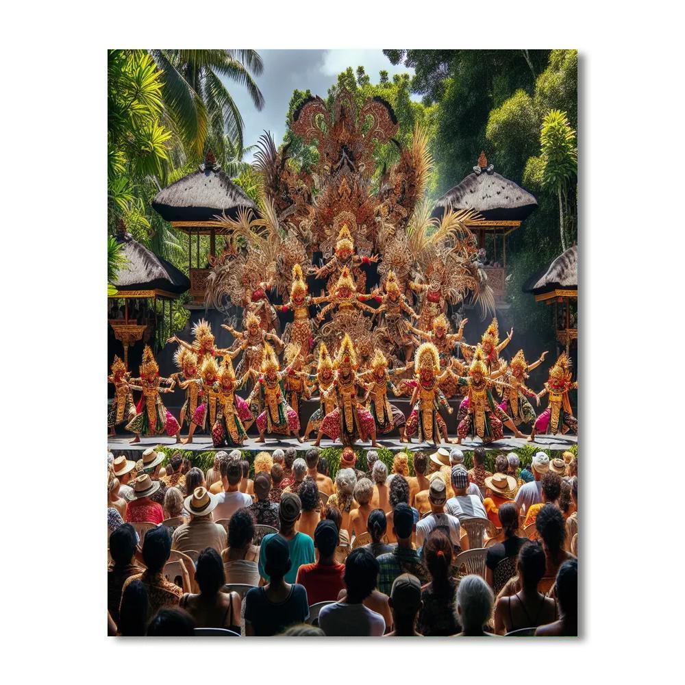 Bali Arts Festival - Bali, Indonesia Paint By Number