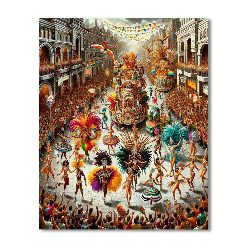 World Carnival - Colombia Paint By Numbers Kits