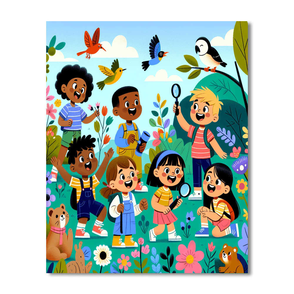 Exploring Nature Painting By Numbers Kit