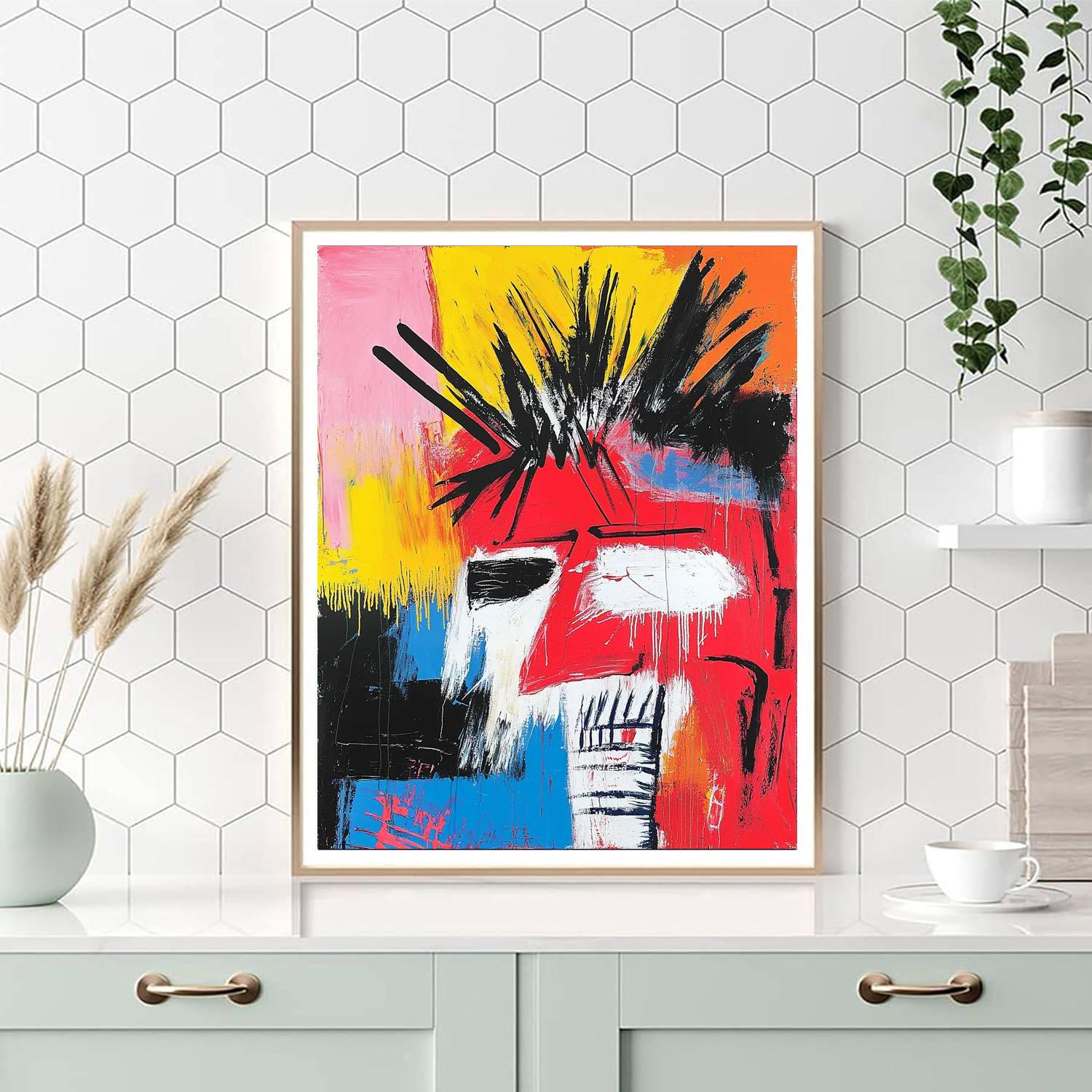 Jean-Michel Basquiat Inspired Visceral Experiences  Paint By Numbers