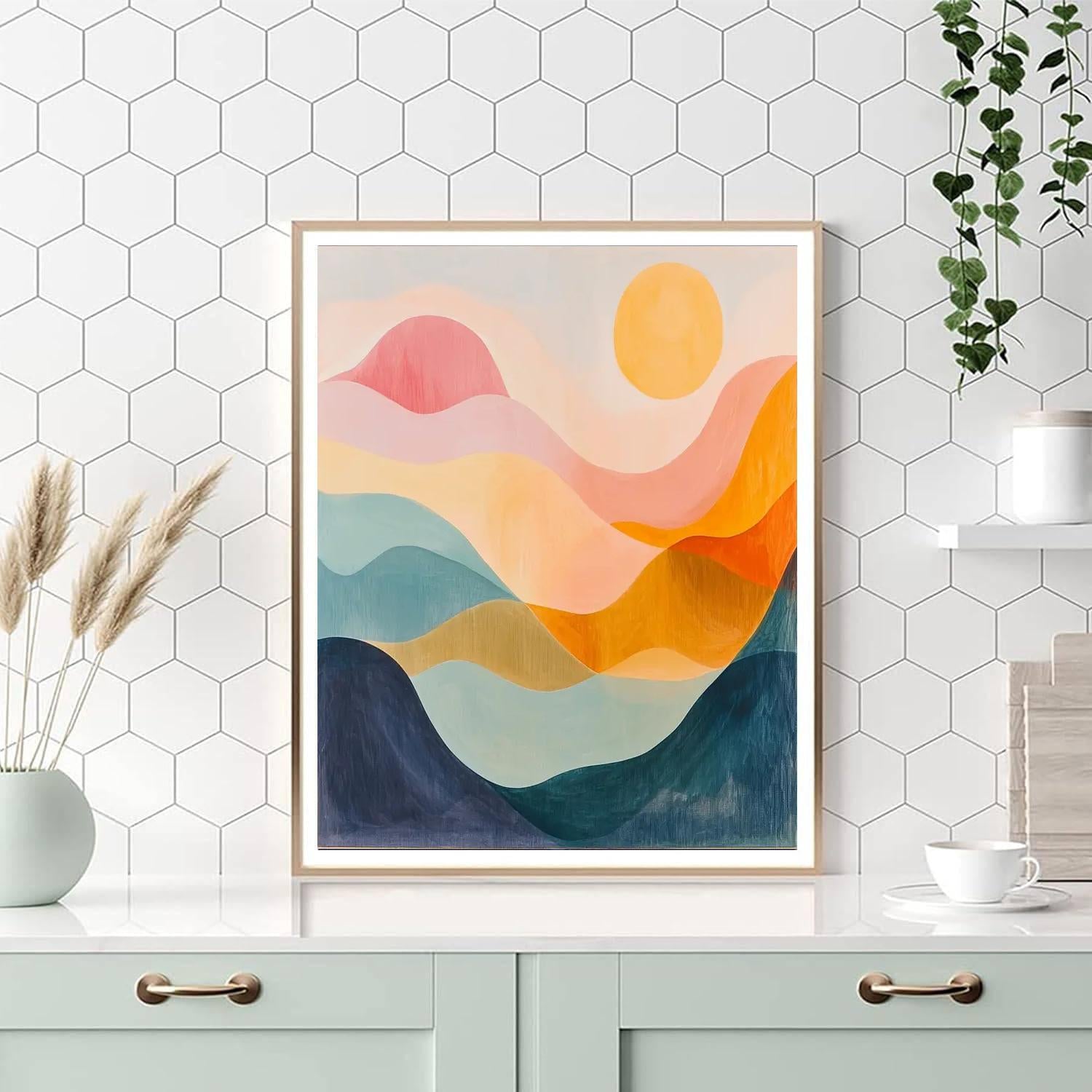 Paul Klee Inspired Dreamy Illusions  Painting Number Kit