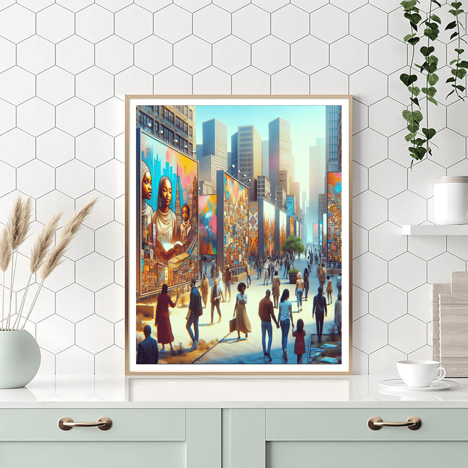 Dakar Biennale - Senegal Paint By Numbers Kits