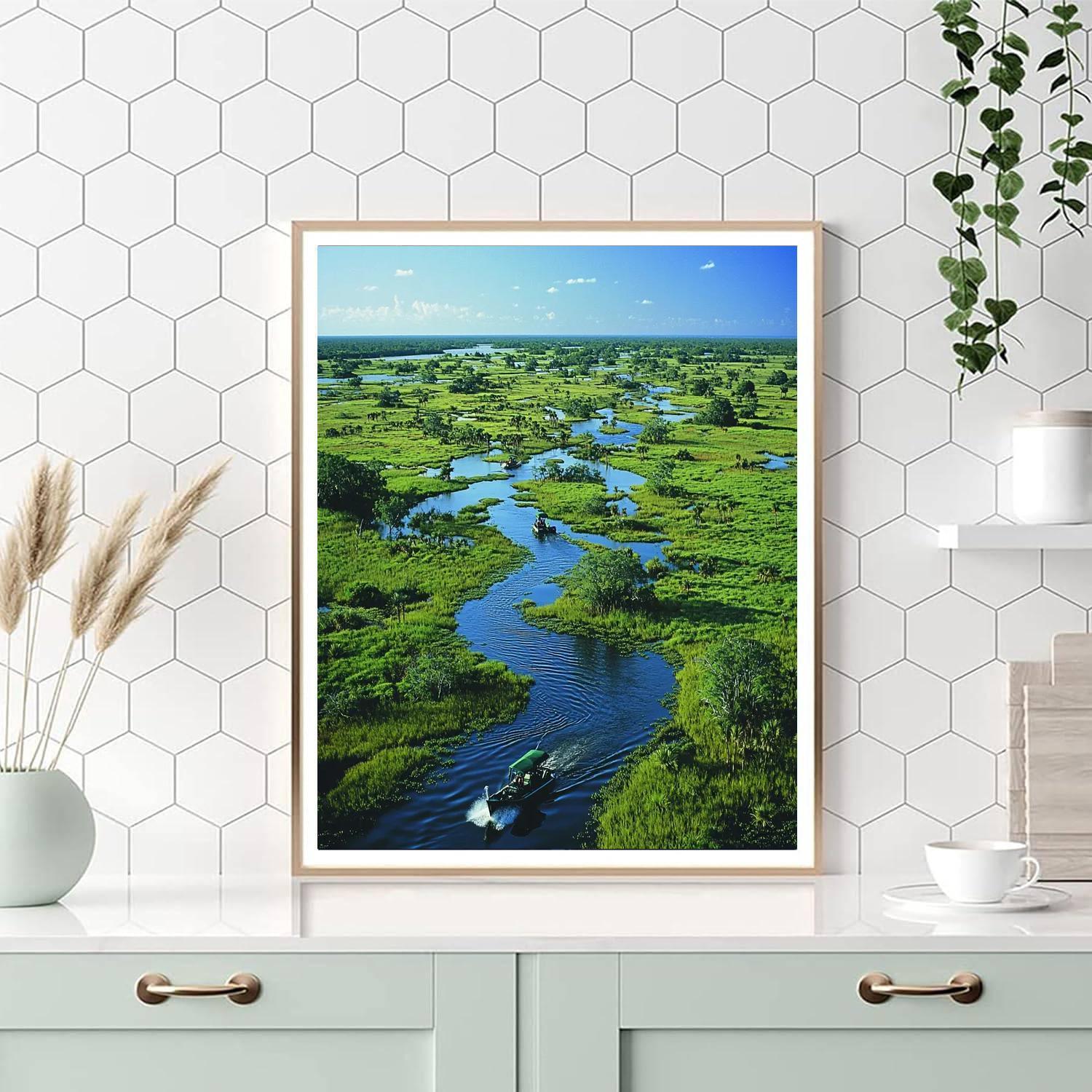 Everglades National Park - Usa Numbered Painting Kits