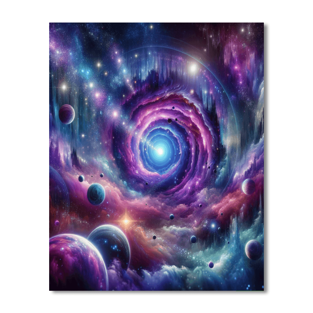Galactic Portal Painting By Numbers Kit