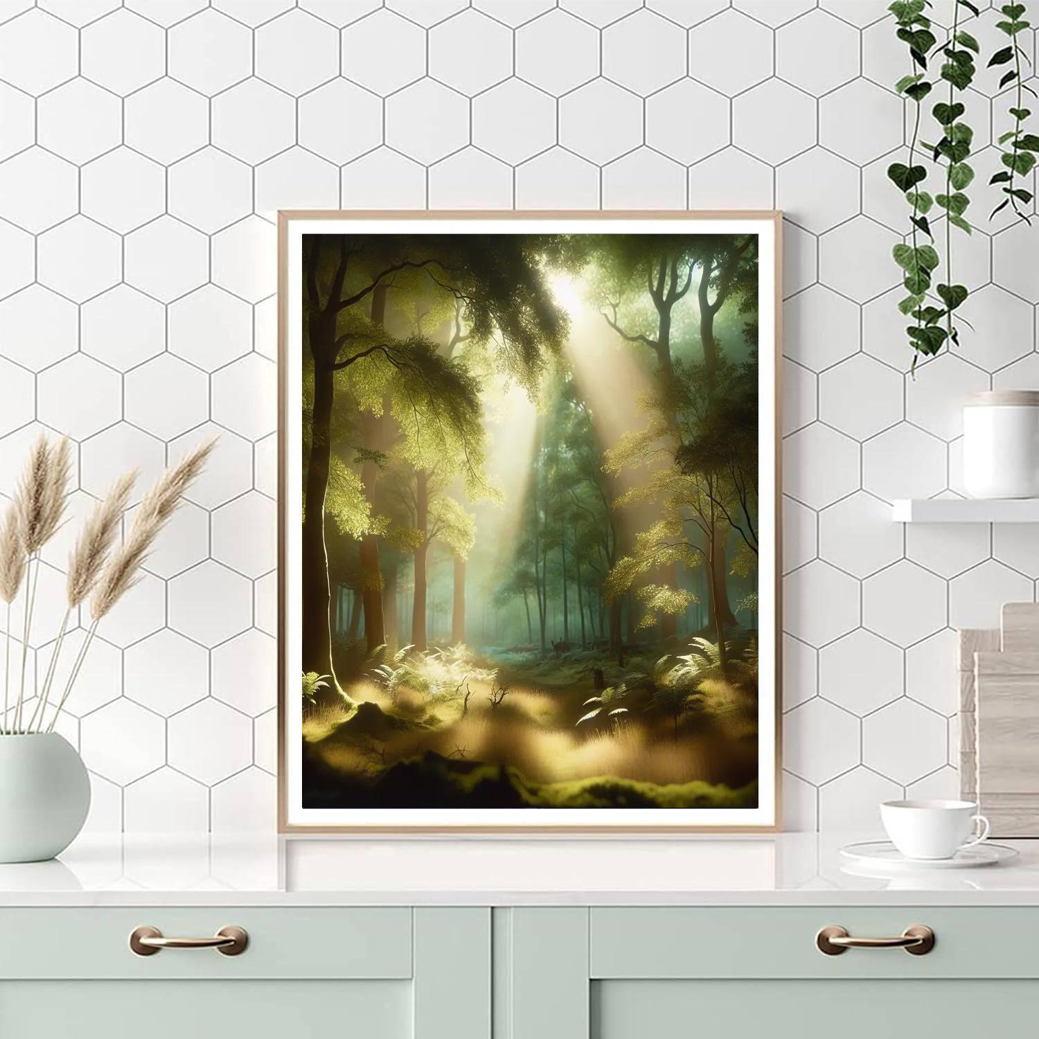 Dreamy Woodland Reverie Paint By Numbers
