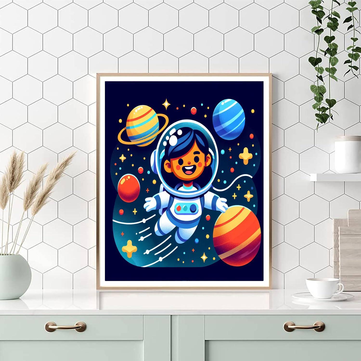 Galaxy Voyage Discovery Numbered Painting Kits