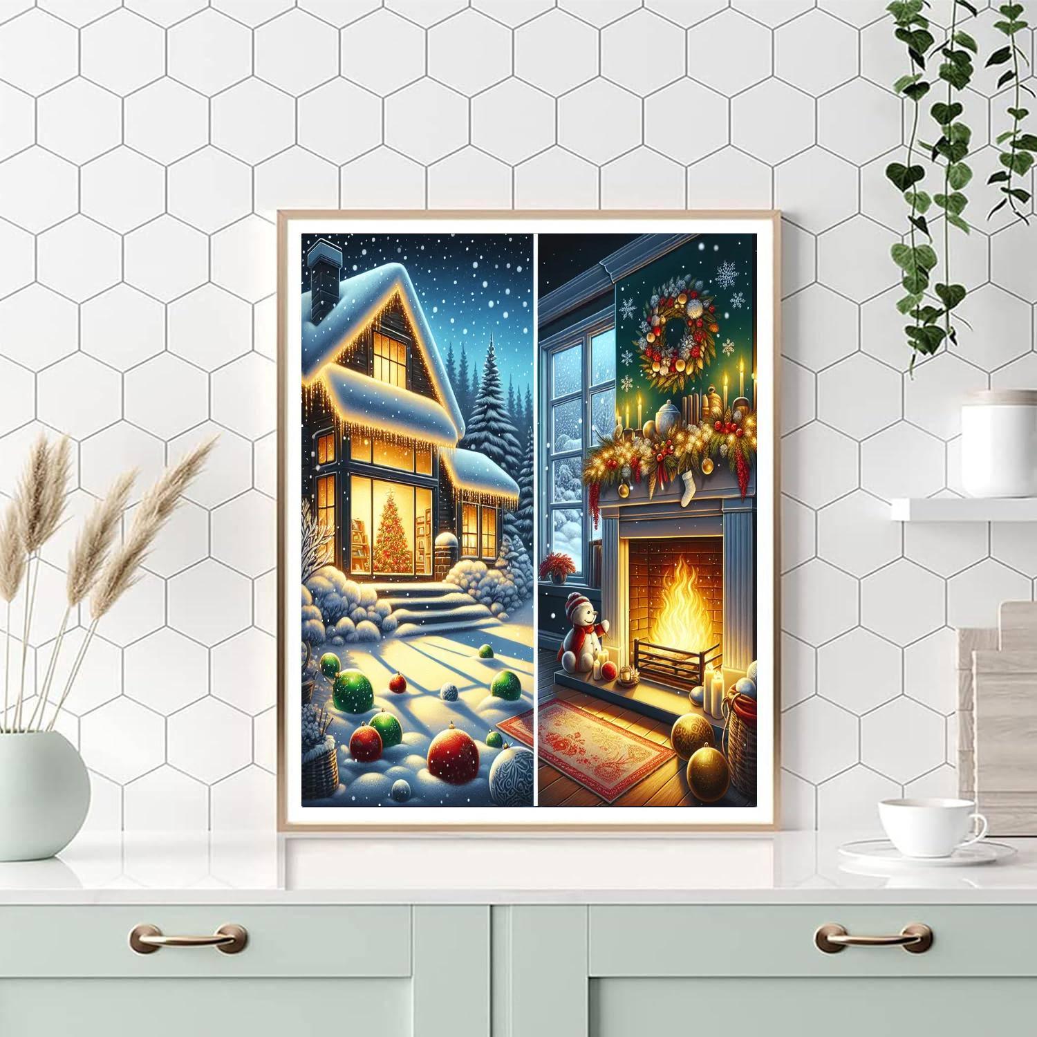 Christmas Eve Magic DIY Paint By Numbers