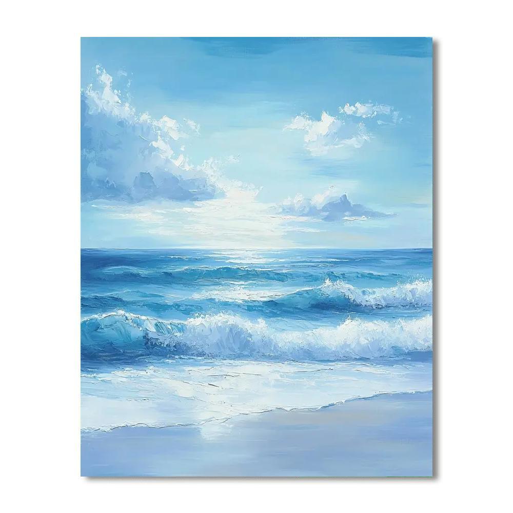 Constable Inspired Timeless Ocean Views  Painting By Numbers Kit