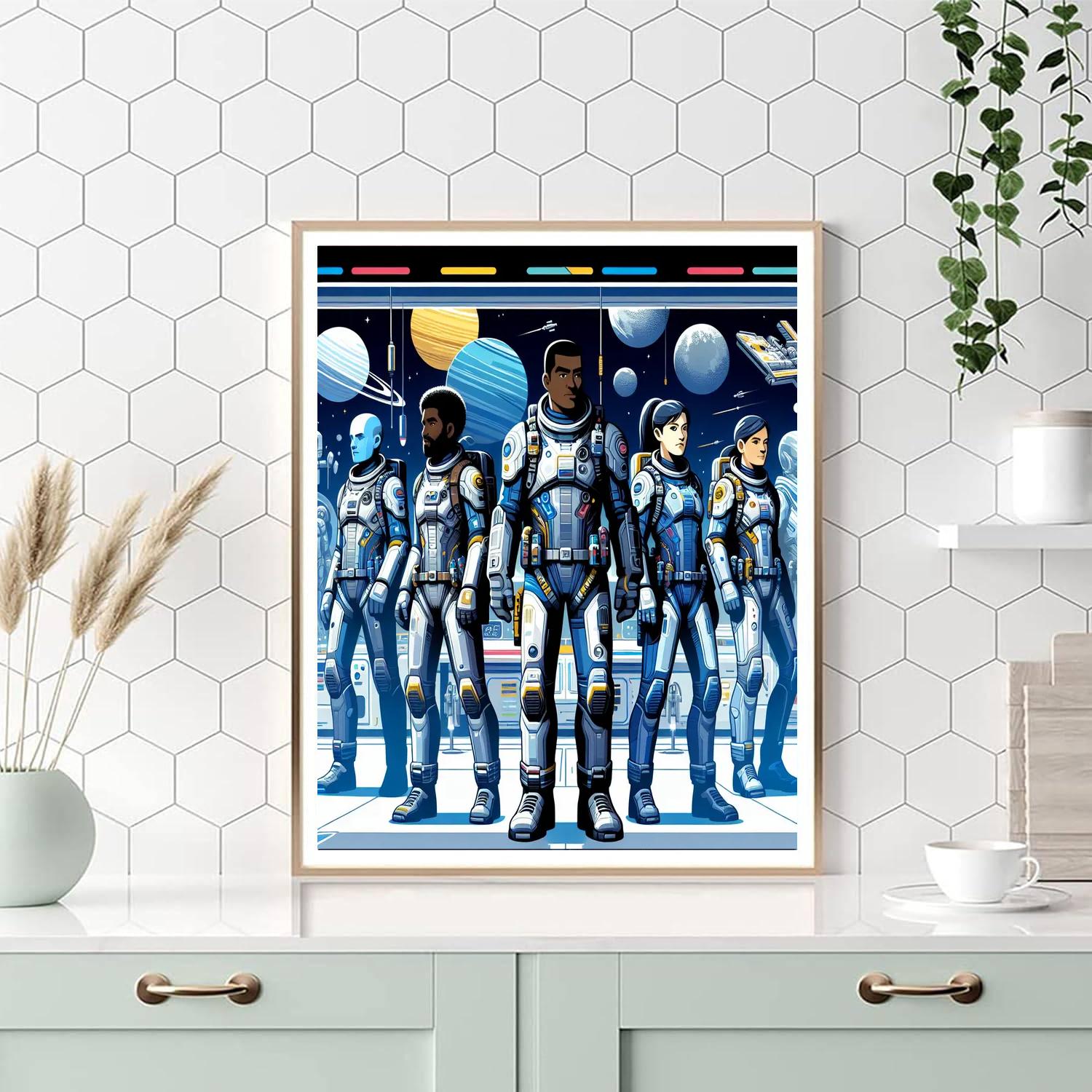 Rocket Rangers Paint By Numbers