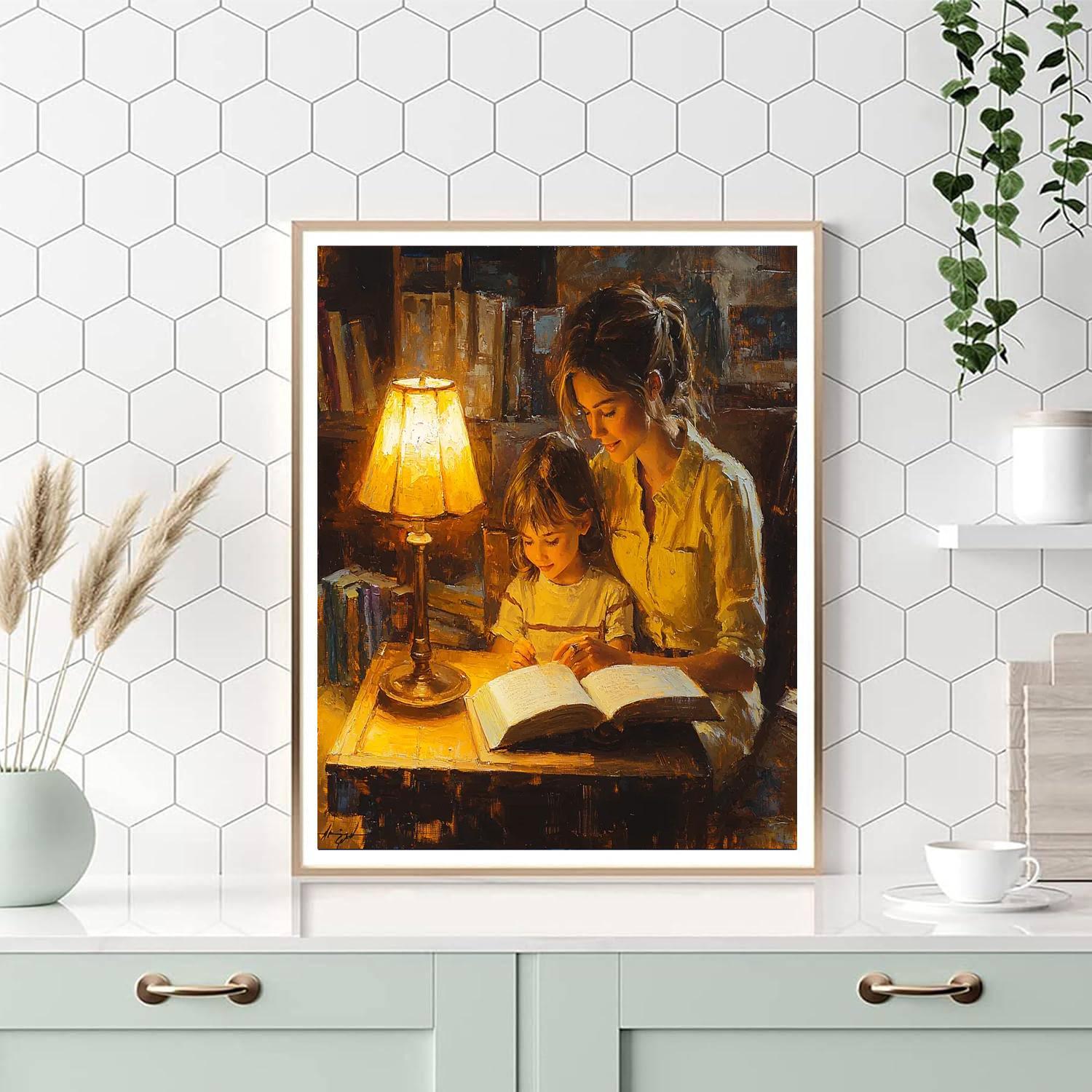 Evening Tales And Tenderness Paint By Numbers Kits
