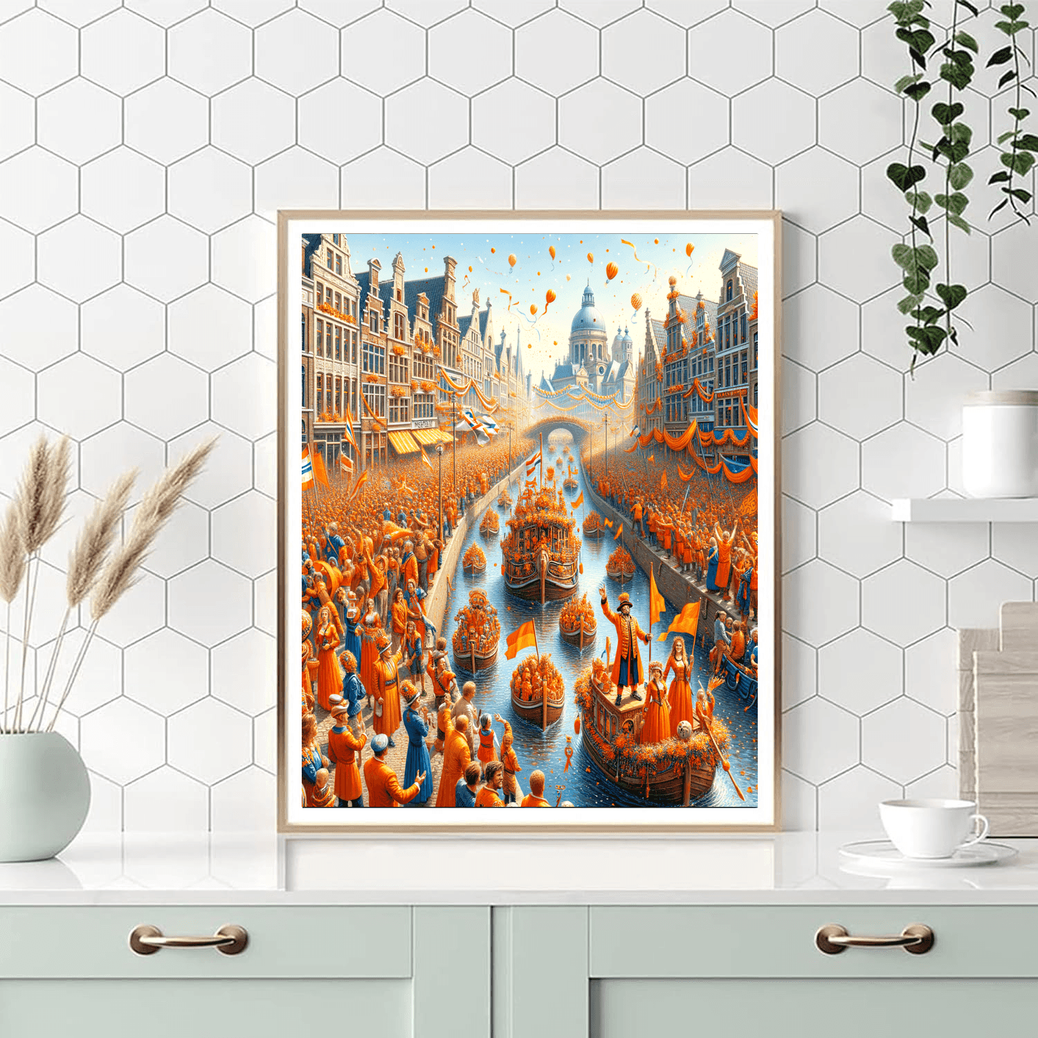 King's Day - Amsterdam Paint By Color